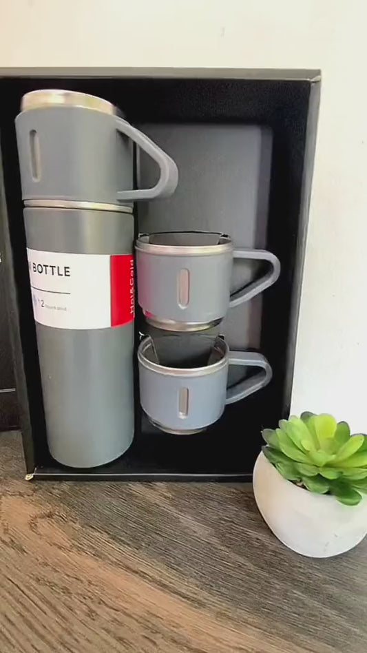 Termo bebidas calientes y frías 3 Tazas